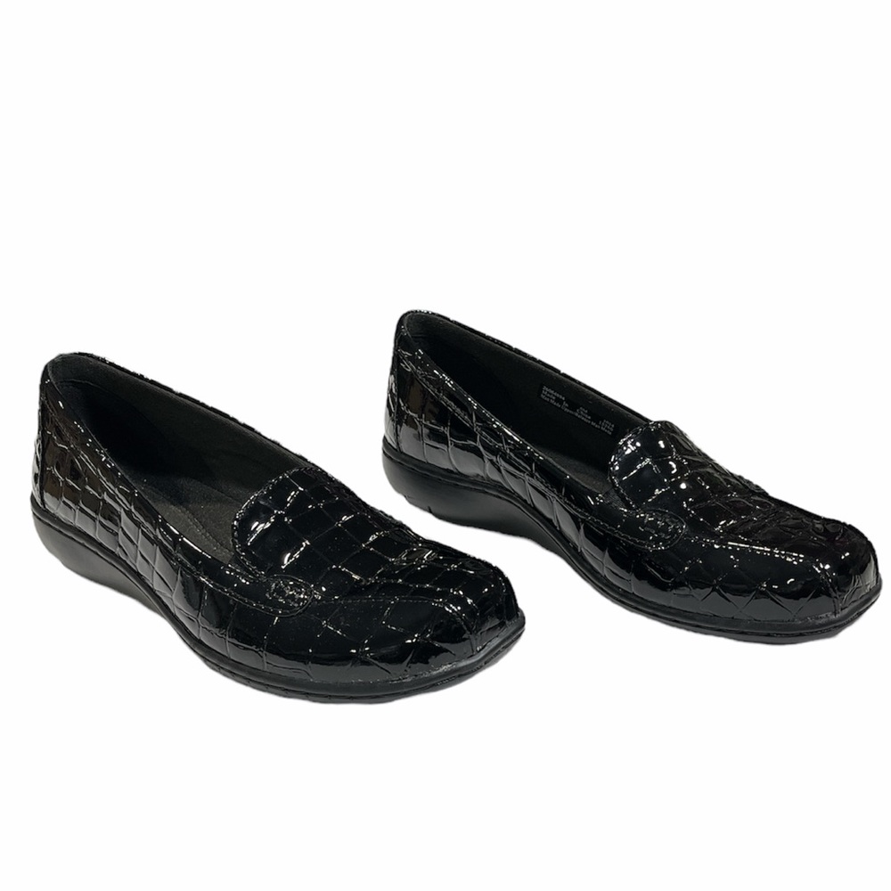 Clarks Collection Leather Slip-on Loafers - Bayou  6M  0488 - Picture 3 of 14